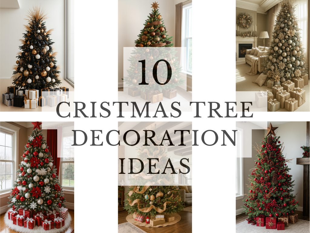 10 Stunning Christmas Tree Decorating Ideas for a Modern Holiday Look