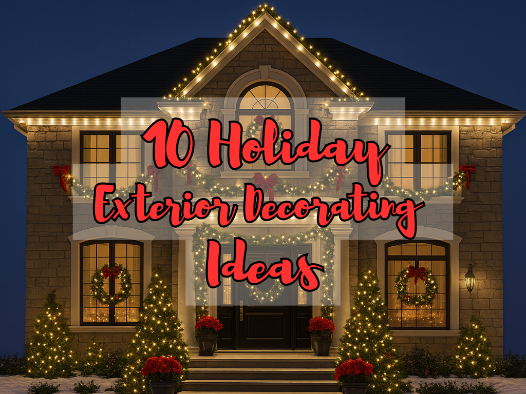 10 Holiday Exterior Decorating Tips to Transform Your Home’s Look
